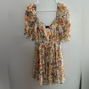 Floral Mini Dress